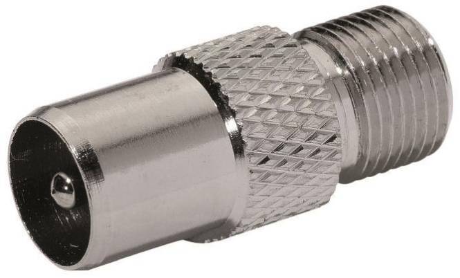 WISI F-Adapter DV52 IEC-Stecker auf F-Buchse Install.Baumaterial Antennen Antennen-Zub.allgem.