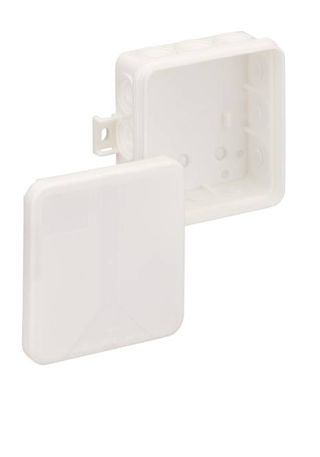 SPELS Abzw-Kasten leer I12-L/W 33261201 IP54 weiss rote Reihe Install.Baumaterial Inst.Dosen