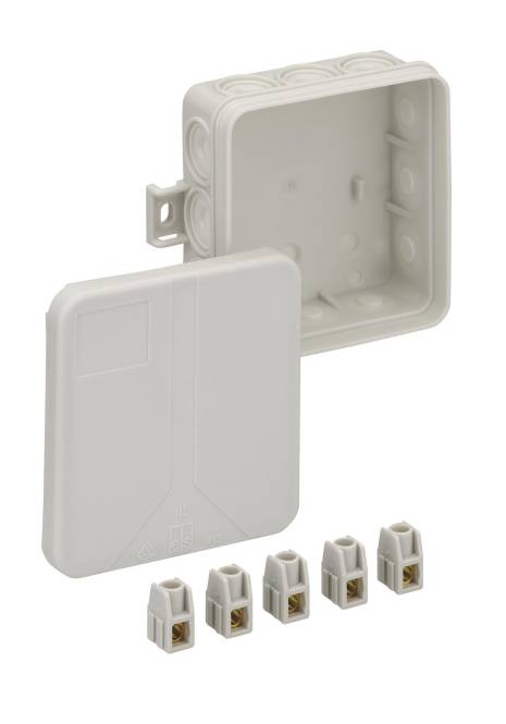 SPELS Abzw-Kasten 2,5qmm I 12 33241201 grau rote Reihe Install.Baumaterial Verlegesys/Verbi.Mat