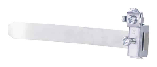 Ftronic Erdungsbandschelle EBS2 1/8 - 3/8 Zoll Install.Baumaterial Befestigungsmaterial