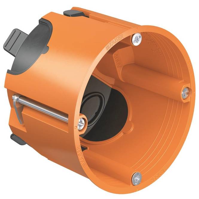 Kaiser Hohlwand Rohr-Geräte- 9266-22 Verbindungsdose O-range ECON luftdicht Install.Baumaterial