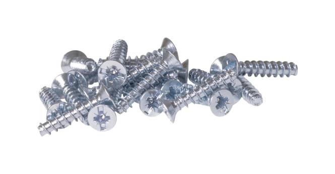 f-tronic Geräteschraube 3,2x15mm GKS15 Kombi-Kreuzschlitz 9920022 (Inhalt 100 Stück) Inst.Dosen