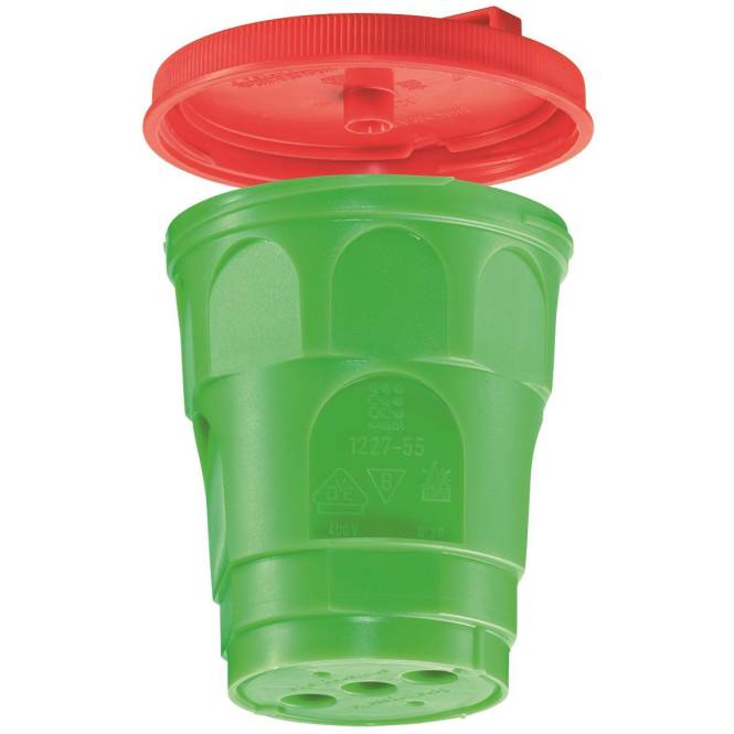 KAIS Plattendecken-Grossdose 1227-55 VDE Höhe 115mm Install.Baumaterial Verlegesys/Verbi.Mat