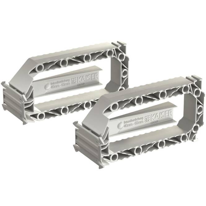 Kaiser Betonbau B 1211-00 Prefix -Systemflügelset 2-teilig Install.Baumaterial Verlegesys/Verbi.Mat