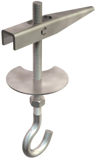 OBO 454 M6x100 G Kippdübel m.Deckenhaken M6x100mm St G 3482030 Install.Baumaterial