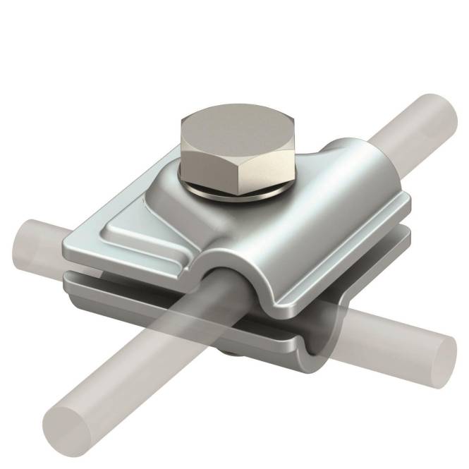 OBO 249 8-10 ALU Schnellverbinder Vario 8-10mm Alu 5311519 Install.Baumaterial Befestigungsmaterial