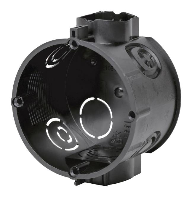 Ftronic UP-Schalterdose E106M25 41mm tief m. 25mm Rohreinführung (Inhalt 25 Stück) Inst.Dosen