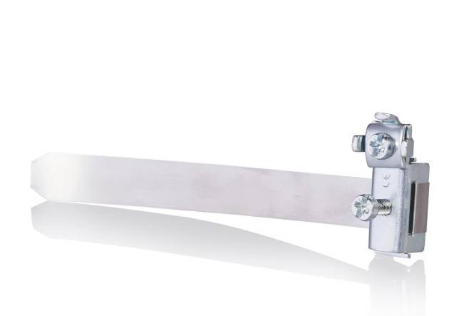 Ftronic Erdungsbandschelle EBS4 1/8 - 4 Zoll Install.Baumaterial Befestigungsmaterial Erdungssysteme