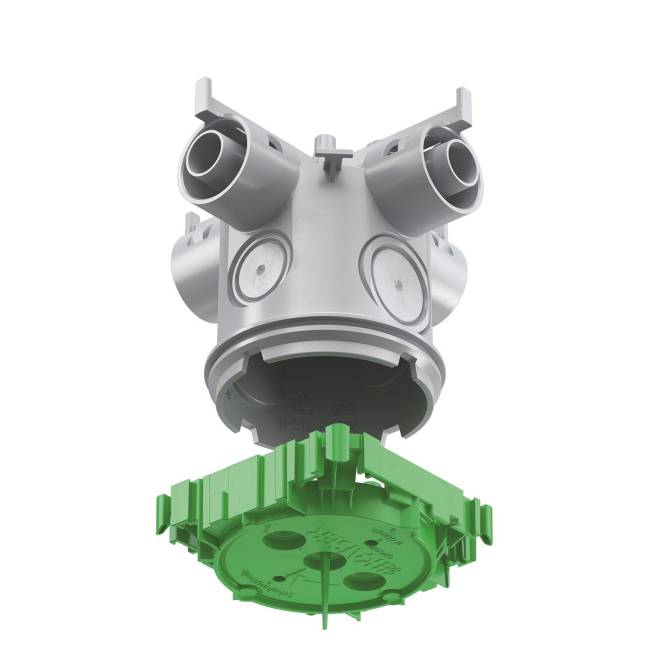 KAIS Decken-Verbindungsdose 1245-63 Einbaubauhöhe 99 mm Auslass 60 mm Install.Baumaterial