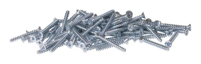 f-tronic Geräteschraube 3,2x25mm GKS25 Kombi-Kreuzschlitz 9920023 (Inhalt 100 Stück) Inst.Dosen