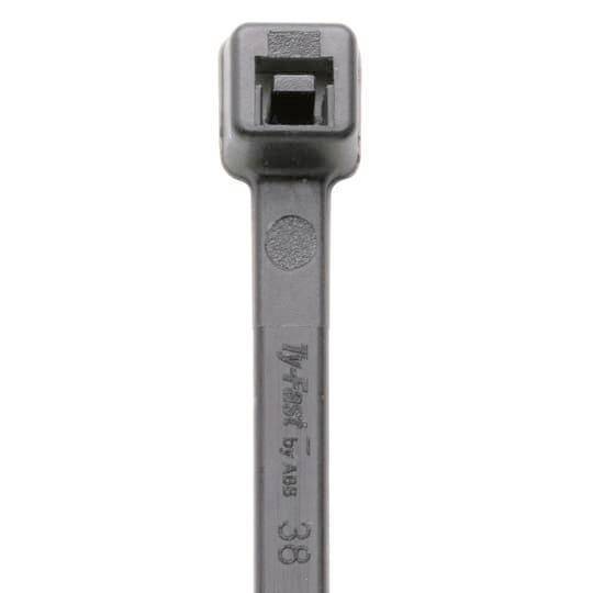 TUB Standard, 186x4.6 mm, TY175-50X-100 220N, schwarz, PA (Inhalt 100 Stück) Install.Baumaterial