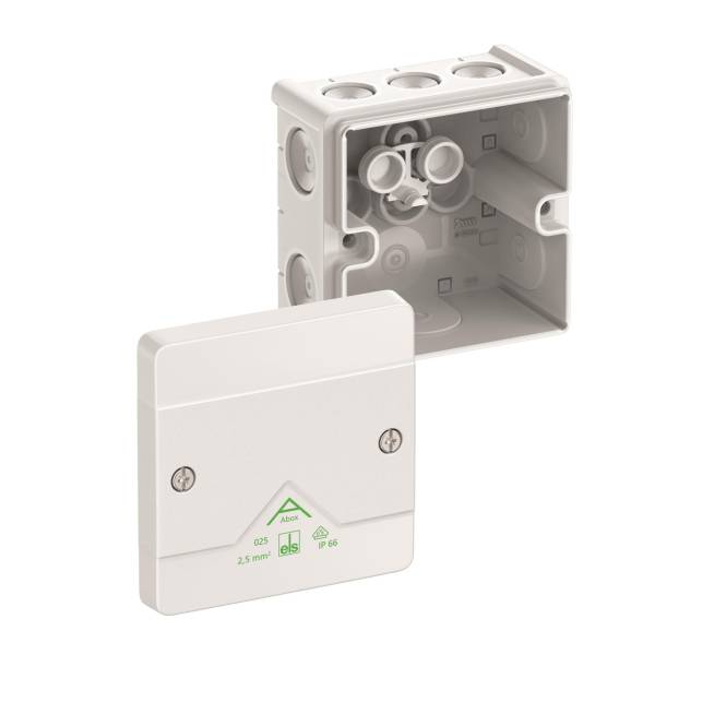 Spelsberg Abzweigkasten Abox 025-L/w Schutzart IP66 max 80210001 Install.Baumaterial Inst.Dosen