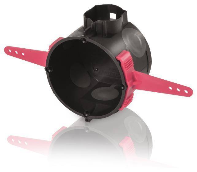 f-tronic Nagellasche UP Dosen E104 7390069 (Inhalt 50 Stück) Install.Baumaterial Inst.Dosen