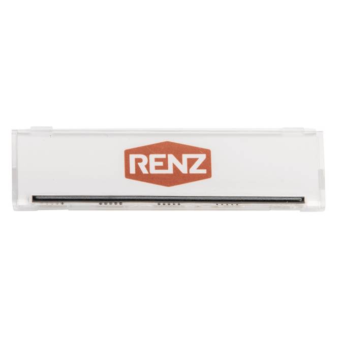 RENZ Namensschildabdeckung 97-9-82046 für Tastenmodul Install.Baumaterial Hauskomm/Batt/Sicher