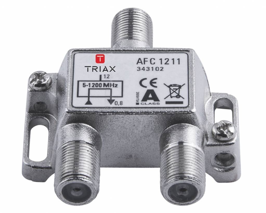 TRIAX 1fach Abzweiger AFC 1211 1,2 GHz 12dB 343102 Install.Baumaterial Antennen Antennen-Zub.allgem.
