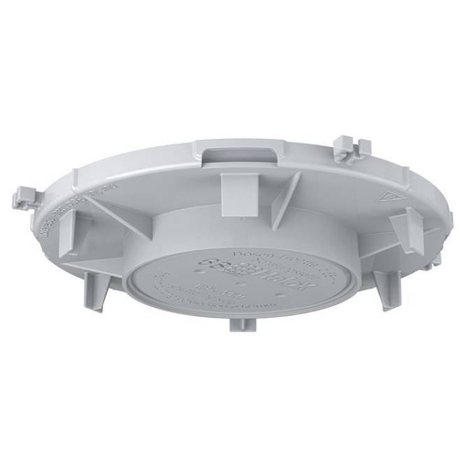 Kaiser Einbaugehäuse, HaloX 100 1281-01 Frontteil Auslass Ø68mm f.Ortbeton Install.Baumaterial