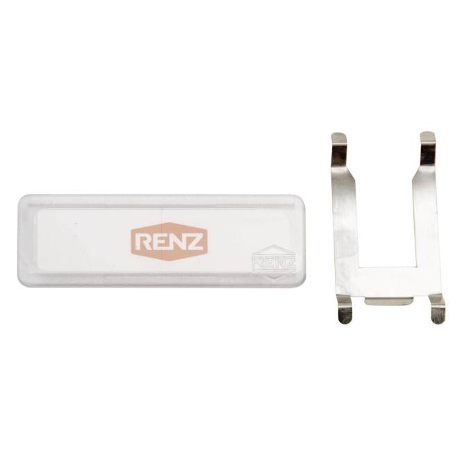 RENZ Namensschild 97-9-00302 Install.Baumaterial Hauskomm/Batt/Sicher Schwachstrommaterial
