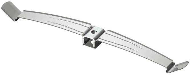 OBO 2033 M A2 Kabelklammer 2x8 NYM3x1,5 A2 1.4310 2B 2204000 Install.Baumaterial