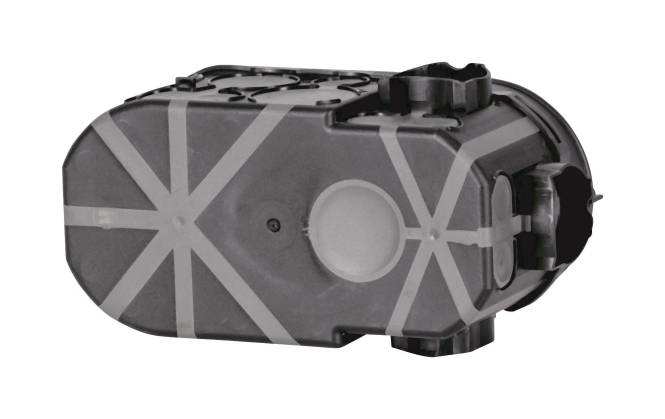 FTRO winddichte UP-Elektronikdose E550 mit Durchstoßmembran Install.Baumaterial Inst.Dosen