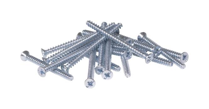 f-tronic Geräteschraube 3,2x40mm GKS40 Kombi-Kreuzschlitz 9920024 (Inhalt 100 Stück) Inst.Dosen