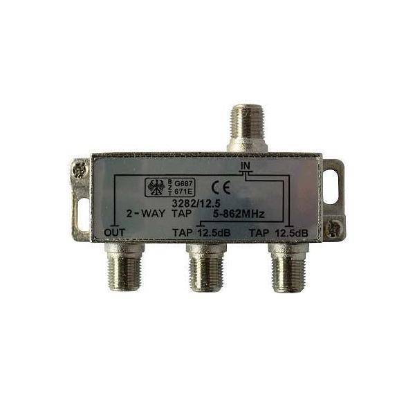 KREI Abzweiger 2-fach AZ 3282 / 10,0 dB 5-1000MHz,Class A Install.Baumaterial Antennen