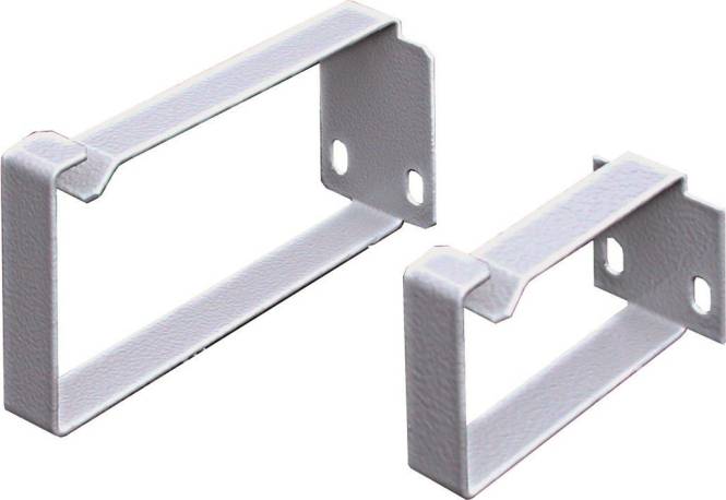 SST Kabelrangierbügel Größe 1 ZAK 3022 40x80mm +Befestigungsmat. RAL 7035 Install.Baumaterial u