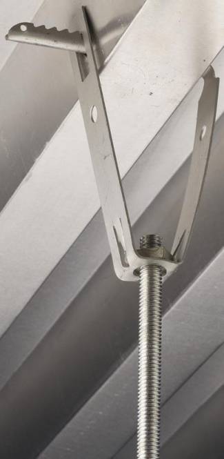 ERICO CADDY Hänger für Trapez M8 TDHM8 179940 Zinkbeschichtung Install.Baumaterial