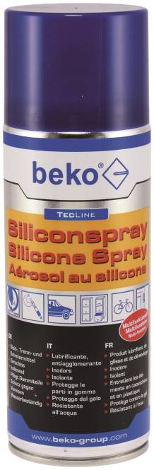 BEKO Siliconspray 2984400 !!! 400ml Dose TecLine Install.Baumaterial Befestigungsmaterial Isolierung