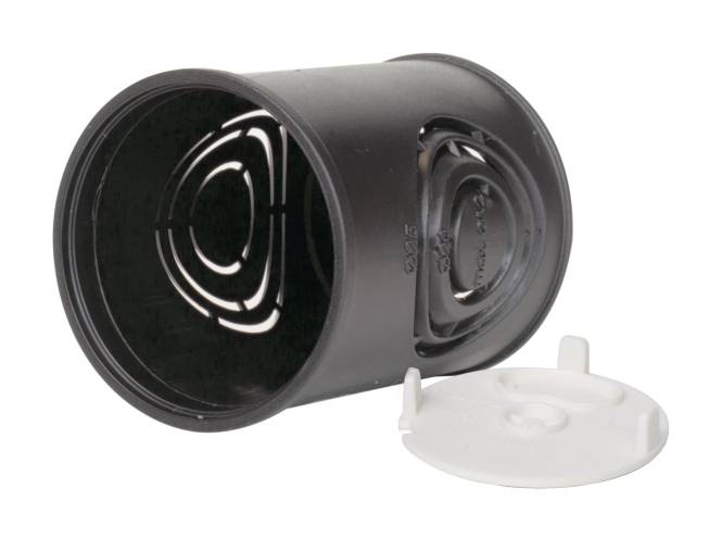 f-tronic UP Wandauslassdose Ø36mm UWAD t=45mm m.Deckel 7310078 (Inhalt 25 Stück) Inst.Dosen