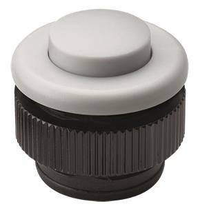 GRO Klingeltaster 61032 Protact 381 KS weiss-grau/weiss-grau Install.Baumaterial