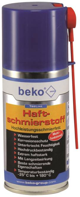 BEKO Haftschmierstoff 2981150 !!! 150ml Srpay-Dose TecLine Install.Baumaterial Befestigungsmaterial