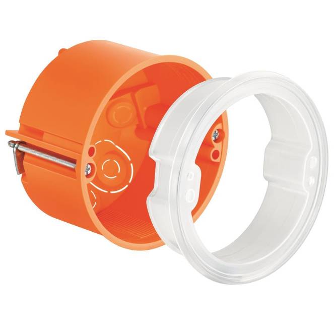 KAIS CEE Hohlwanddose 9075-01 bestehend Aus 2 teilen Install.Baumaterial Verlegesys/Verbi.Mat