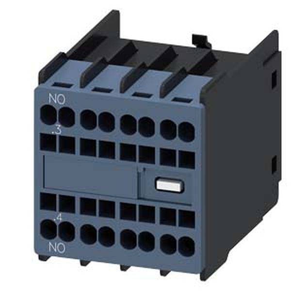 Siemens 3RH29112HA10 3RH2911-2HA10 Hilfsschalterblock 1S S00/S0 front Industriematerial