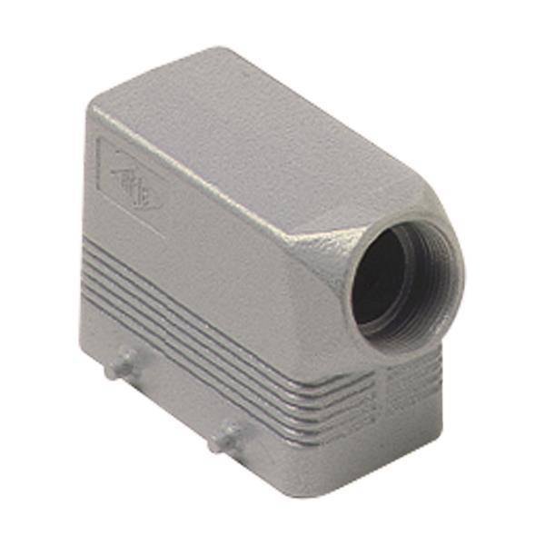 ILME Tüllengehäuse Gr.77.27 MHO 16.25 Alu 4Bolzen 1xM25 seitlich Industriematerial Steckverbinder