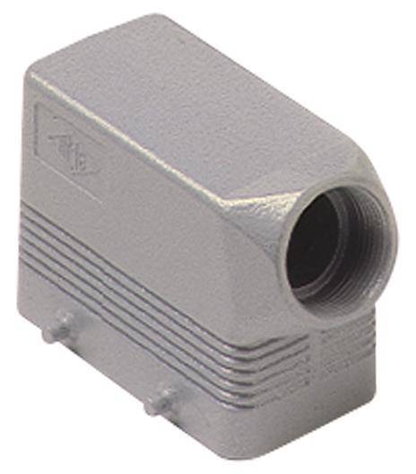 ILME Tüllengehäuse Gr.57.27 MHO 10.20 Alu 4Bolzen 1xM20 seitlich Industriematerial Steckverbinder