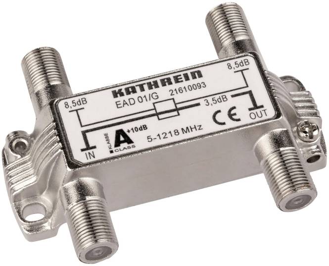 KATH Abzweiger 2-fach EAD 01/G 8,5dB 5-1218MHz 21610093 Install.Baumaterial Antennen