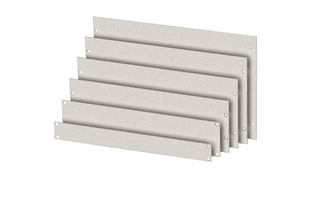 SST Blindplatte 6HE ZAB 1061 flach Install.Baumaterial Netzw.Telekomm DNT-Schränke u Zubeh