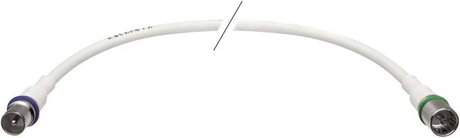 KATH IEC-Anschluss-Kabel 5m ETH 5000 Schirmungsmaß: 105dB Install.Baumaterial Antennen