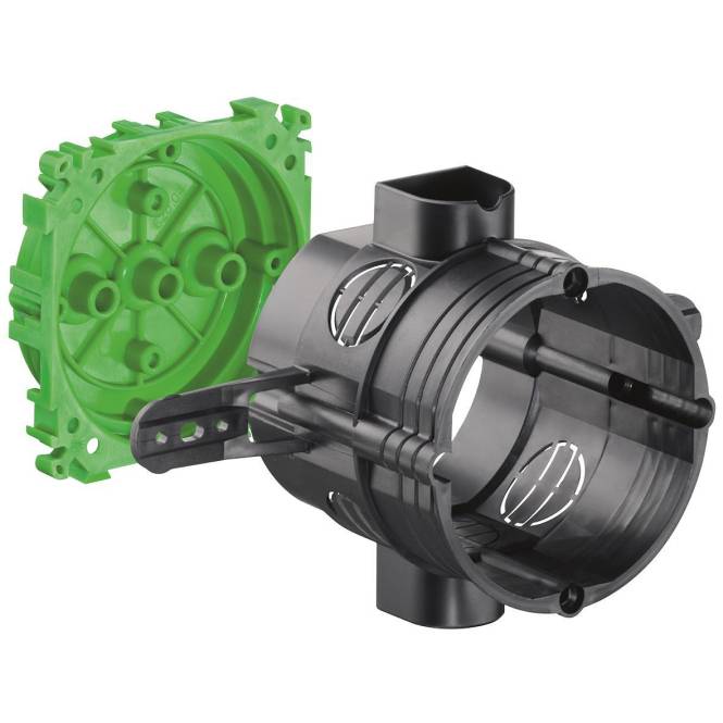 KAIS Iso-Dosen-Set Z. 1155-03 Montage auf D. Wandoberfläche Install.Baumaterial Inst.Dosen