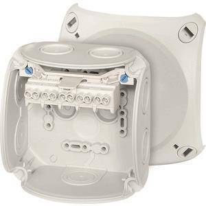 Hensel Kabelabzweigkasten DK 0404 G 1,5-4qmm 3ph, 6qmm 1ph, 5pol. Klemme Install.Baumaterial