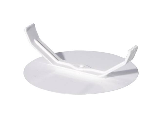 Ftronic Federdeckel E109A für Dosen 60mm (Inhalt 50 Stück) Install.Baumaterial Inst.Dosen