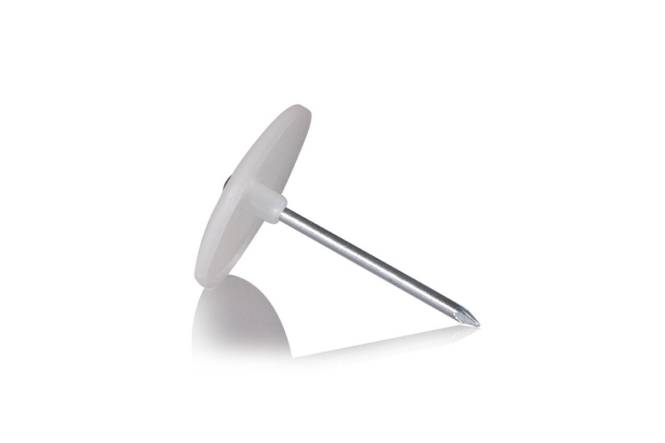 Ftronic Nagelscheibe 35mm NS35/340 m. Nagel 3x40mm (Inhalt 100 Stück) Install.Baumaterial