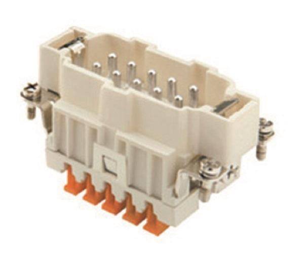 ILME Stifteinsatz Gr.57.27 CSHM 10 10P+PE Silber SQUICH 16A 500V Industriematerial Steckverbinder