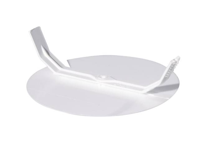 Ftronic Federdeckel E109 für Dosen 70mm (Inhalt 50 Stück) Install.Baumaterial Verlegesys/Verbi.Mat