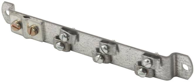 KATH Erdungsschiene ZES 11 6 Klemmen Install.Baumaterial Antennen Antennen-Zub.allgem.