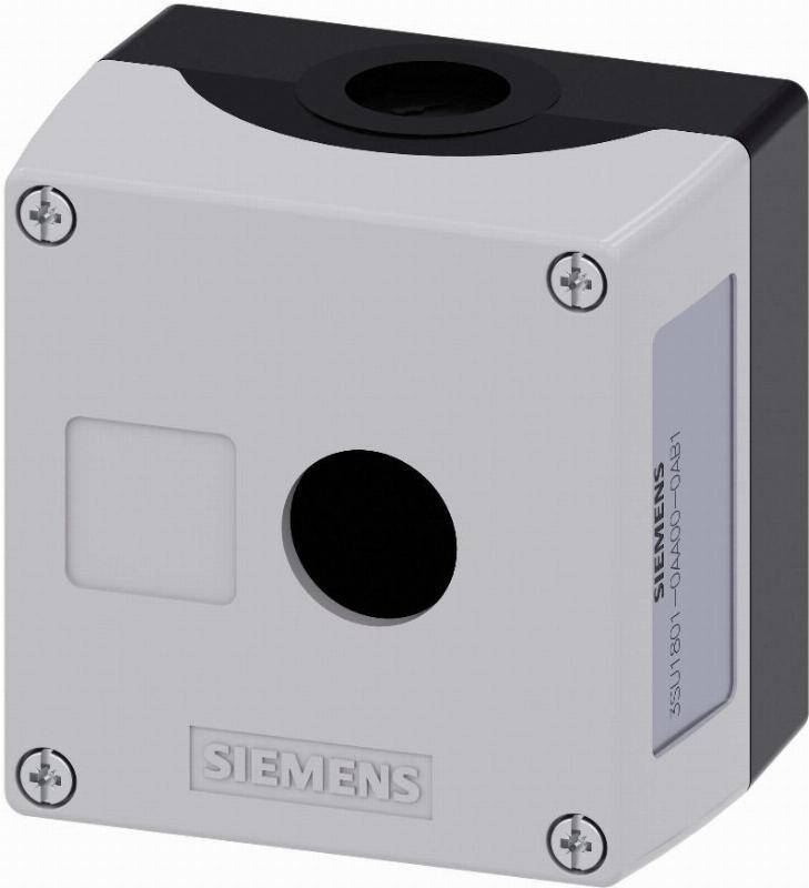 Siemens 3SU18010AA000AB1 Gehäuse f.Befehlsgeräte 22mm rund Industriematerial Ind-Schaltgeraete