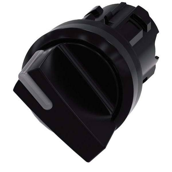SIEM Knebelschalter, 3SU1002-2BF10-0AA0 beleuchtbar, 22mm, rund, Kunststoff, Industriematerial