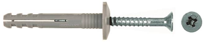 Fischer Nageldübel N6x40/7 P(100) 048795 (Inhalt 100 Stück) Install.Baumaterial