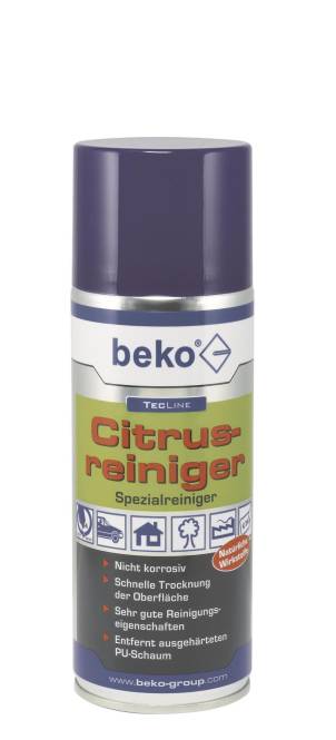 Beko TecLine Citrusreiniger 29927400 400ml Install.Baumaterial Befestigungsmaterial Isolierung