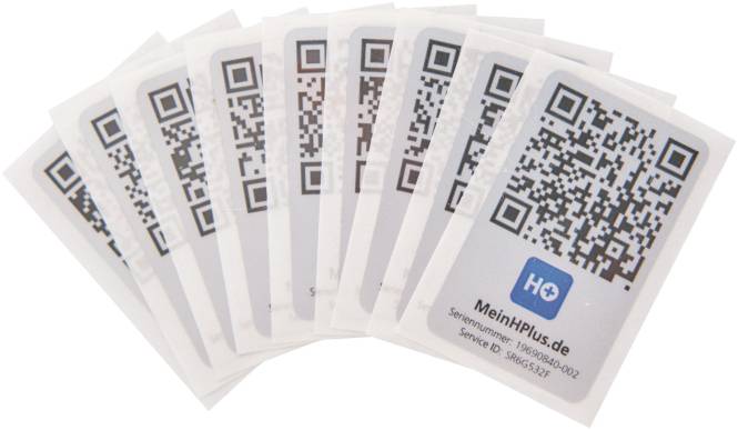 Hekatron Mein HPlus Service-Codes 10er 30-6800118-01-01 Install.Baumaterial Befestigungsmaterial